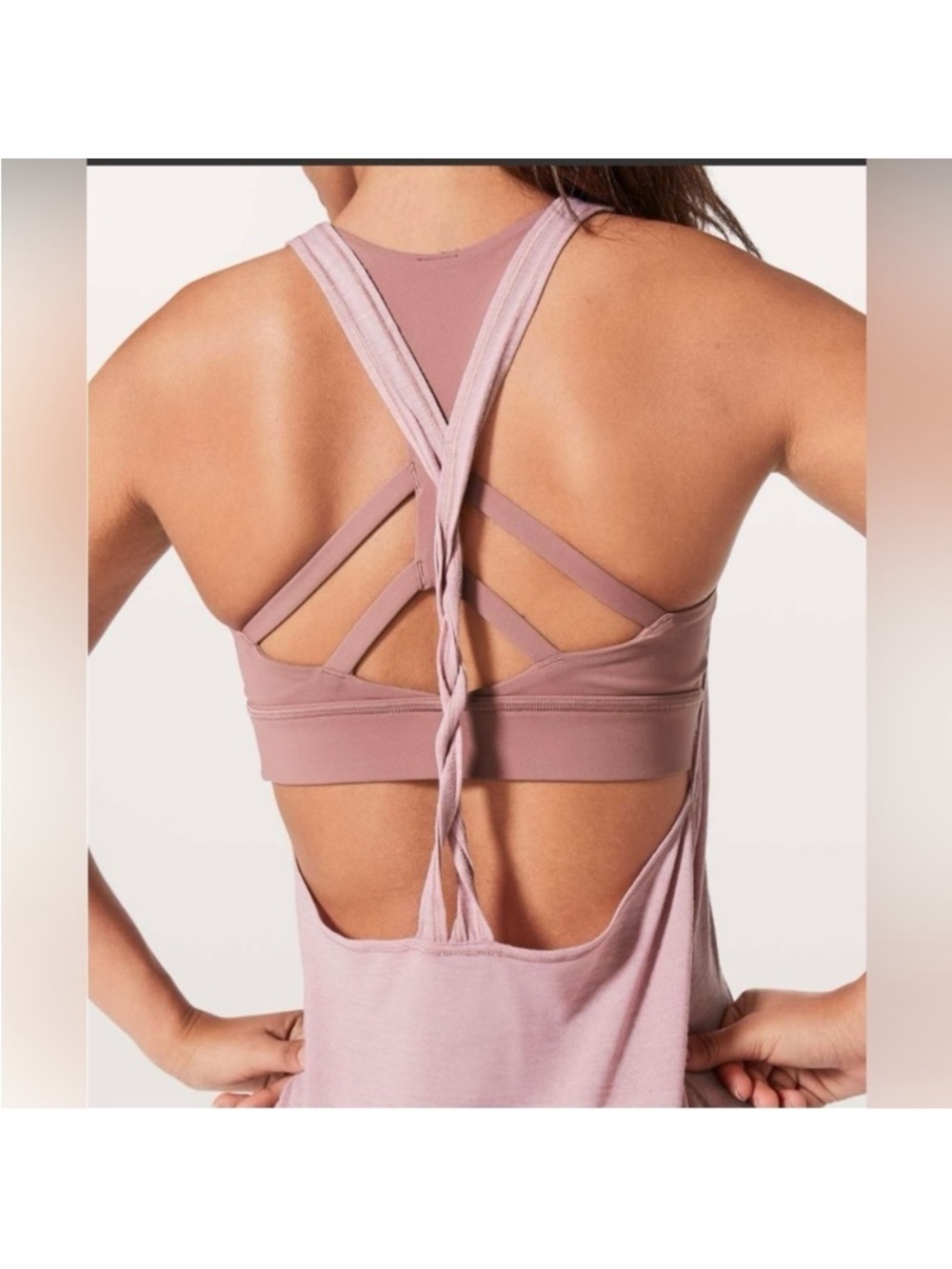 LULULEMON Tank Top + sports bra!